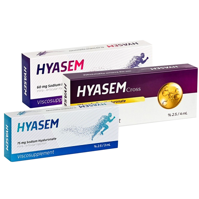 HYASEM Cross 100 mg %2.5 / 4 ml 
